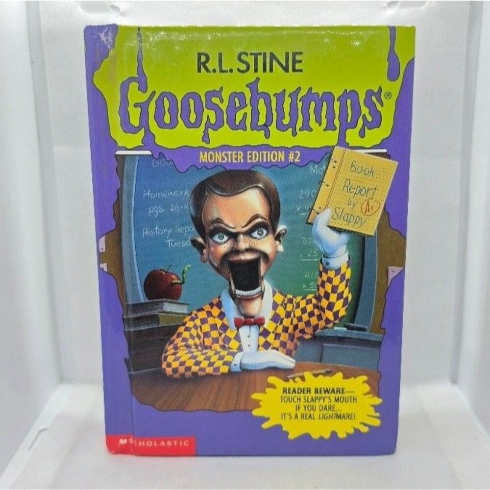 R.L. Stine Goosebumps Monster Edition #2 Special Edition Hardcover Book